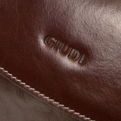 Сумка жіноча Giudi з натуральної шкіри 11229/gd-02 коричневий