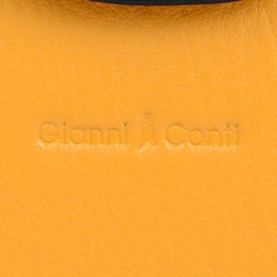Кошелёк женский Gianni Conti из натуральной кожи 588356-mustard/black