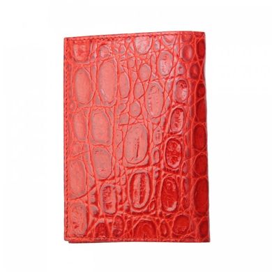 Обложка для паспорта из натуральной кожи Neri Kara 0040.1-20.25 красный
