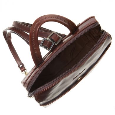 Рюкзак з натуральної шкіри Gianni Conti 9404025-brown