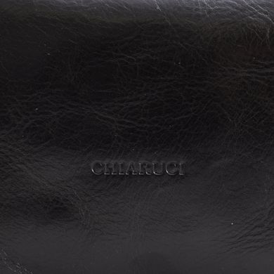 Дорожня косметичка Chiarugi з натуральної шкіри 5216-2 чорна