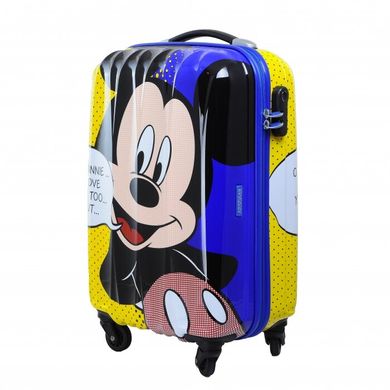 Дитяча валіза з abs пластика Disney Legends American Tourister на 4 колесах 19c.051.006 мультіцвет