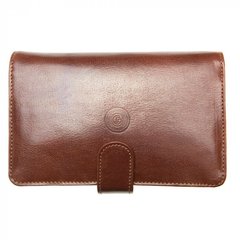 Борсетка-гаманець Giudi з натуральної шкіри 2871/gd-02 коричнева