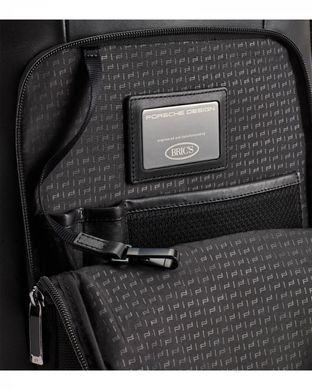 Рюкзак з нейлону зі шкіряною обробкою з відділення для ноутбука та планшета Roadster Porsche Design ony01613.001