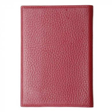 Обложка для паспорта Petek из натуральной кожи 581-46d-77 красная