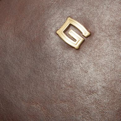 Сумка жіноча Giudi з натуральної шкіри 10175/gd-08 темно-коричневий