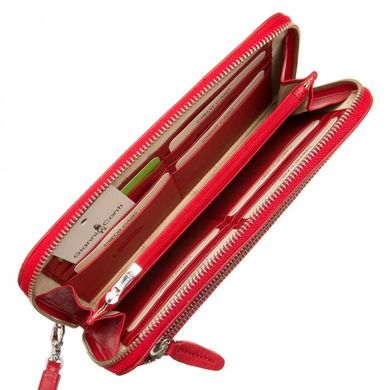 Барсетка гаманець Gianni Conti з натуральної шкіри 582209-red