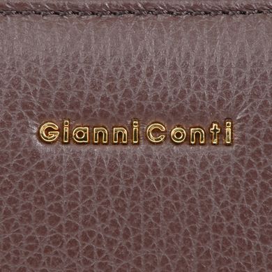 Кошелёк женский Gianni Conti из натуральной кожи 2468106-chocolate