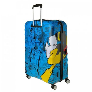 Детский чемодан из abs пластика на 4 сдвоенных колесах Wavebreaker Disney Donald Duck American Tourister 31c.001.004