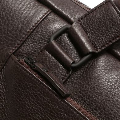 Сумка портфель Gianni Conti з натуральної шкіри 1811342-dark brown