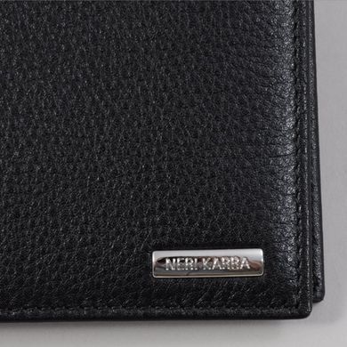 Гаманець чоловічий з натуральної шкіри Neri Karra 0279.03.01/05 чорний