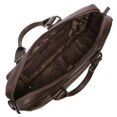 Сумка портфель Gianni Conti из натуральной кожи 1811342-dark brown