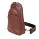 Рюкзак-слінг Gianni Conti з натуральної шкіри 912110-dark brown:4