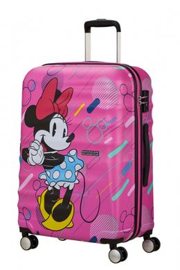 Дитяча валіза з abs пластика Wavebreaker Disney-Future Pop American Tourister на 4 здвоєних колесах 31c.070.004