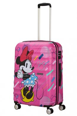 Дитяча валіза з abs пластика Wavebreaker Disney-Future Pop American Tourister на 4 здвоєних колесах 31c.070.004