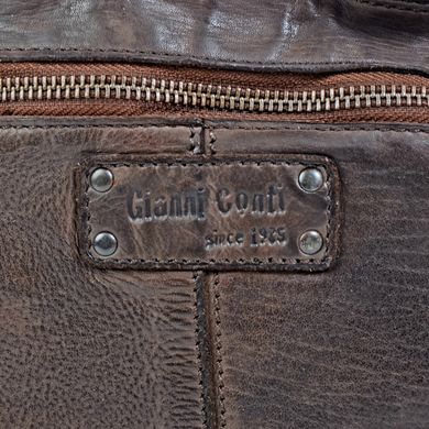 Рюкзак Gianni Conti з натуральної шкіри 4203356-brown