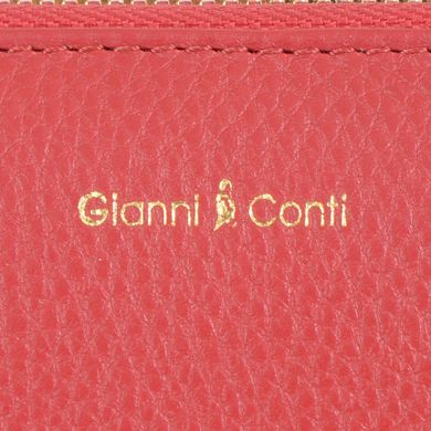 Гаманець жіночий Gianni Conti з натуральної шкіри 4318106-red
