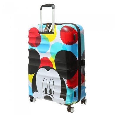 Дитяча пластикова валіза на 4х колесах Wavebreaker Mickey Mouse American Tourister 31c.012.007 мультиколір