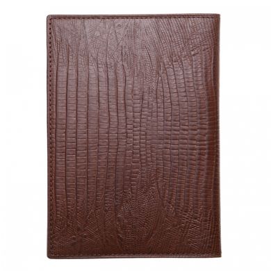 Обкладинка для паспорта Petek з натуральної шкіри 581-041-02 коричневий