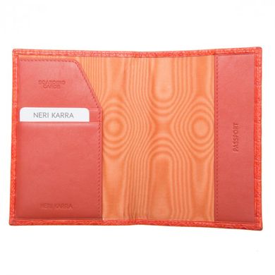 Подарочный набор из натуральной кожи Neri Karra eu0503/0143/0096//0110/0090.1-25.37 оранжевый