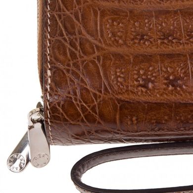Барсетка-гаманець з натуральної шкіри Neri Karra 0948.1-11.08 коричневий