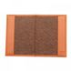 Обложка для паспорта Petek из натуральной кожи 581-020-05 оранжевый:5