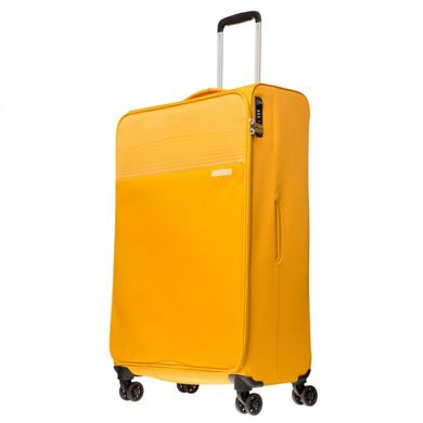 Чемодан текстильный Lite Ray American Tourister на 4 сдвоенных колесах 94g.006.005 желтый