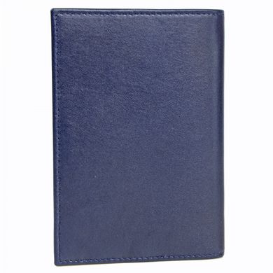 Обкладинка для паспорта з натуральної шкіри Neri Kara 0110l.02.107 темно синій