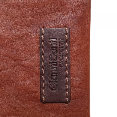 Гаманець чоловічий Gianni Conti з натуральної шкіри 997117-leather/dark brown