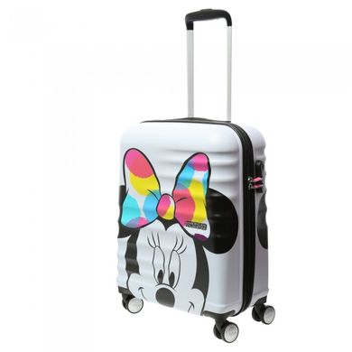 Дитяча валіза з abs пластика Wavebreaker Disney Mickey Mouse Comix American Tourister на 4 здвоєних колесах 31c.020.001 мультиколір