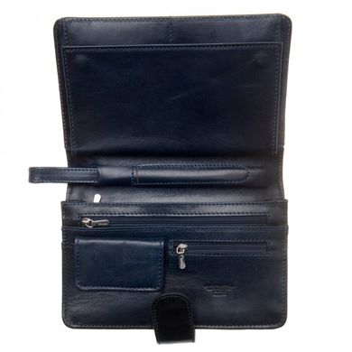 Борсетка-гаманець Giudi з натуральної шкіри 2871/gd-07 синя