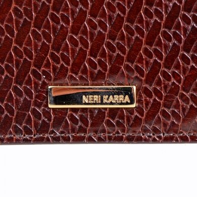 Гаманець жіночий з натуральної шкіри Neri Karra 0504.125.03 коричневий