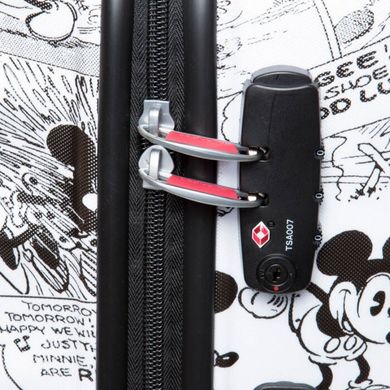 Дитяча пластикова валіза на 4 здвоєних Wavebreaker Disney Minnie Mouse Comix American Tourister 31c.025.004 мультиколір