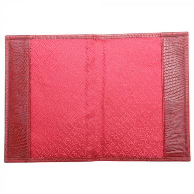 Обложка для паспорта Petek из натуральной кожи 581-041-10 красный