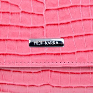 Гаманець жіночий Neri Karra з натуральної шкіри eu0577.1-35.35 рожевий