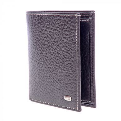 Кошелёк мужской Petek из натуральной кожи 227-46b-kd2 тёмно-коричневый