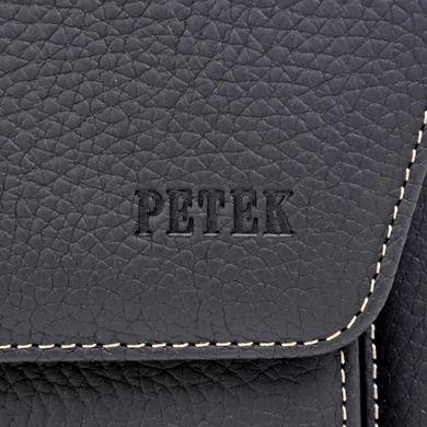 Класичний портфель Petek з натуральної шкіри 799-234-kd1 коричневий
