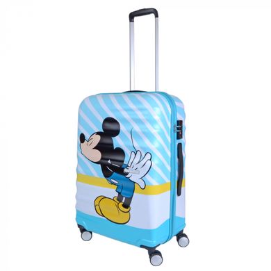 Детский чемодан из abs пластика Wavebreaker Disney American Tourister на 4 сдвоенных колесах 31c.031.004