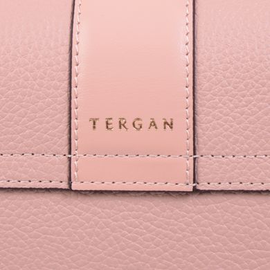 Сумка жіноча Tergan з натуральної шкіри 79753-pudra/floater