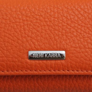 Классическая ключница из натуральной кожи Neri Karra 0025-1.05.37 оранжевая