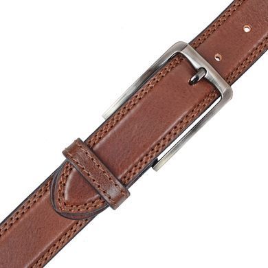 Ремень Gianni Conti из натуральной кожи 915214-35-dark brown-130