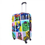 Дитячі пластикові валізи: Дитяча валіза з abs пластика Marvel Legends American Tourister на 4 здвоєних колесах 21c.002.008