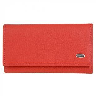 Класична ключниця Petek з натуральної шкіри 518-234-10 червона