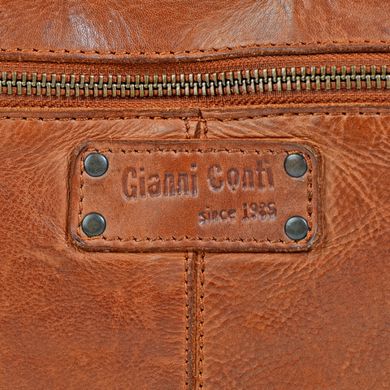 Рюкзак Gianni Conti з натуральної шкіри 4203356-tan