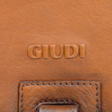 Сумка мужская Giudi из натуральной кожи 10609/vr-02 коричневая