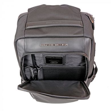 Рюкзак з нейлону зі шкіряною обробкою з відділення для ноутбука та планшета Roadster Porsche Design ony01601.001