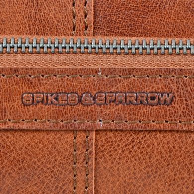 Сумка-портфель з натуральної шкіри із відділенням для ноутбука Spikes & Sparrow 2448447