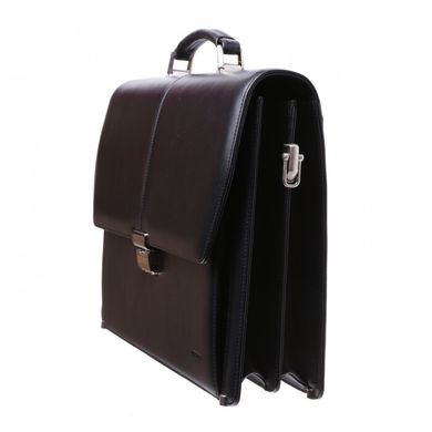 Класичний портфель Petek з натуральної шкіри 799-000-01 чорний