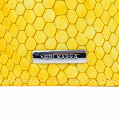 Гаманець жіночий з натуральної шкіри Neri Karra 0504.45.91 жовтий