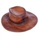 Винтажная шляпа ручной работы из натуральной кожи Pratesi bma040/57:3